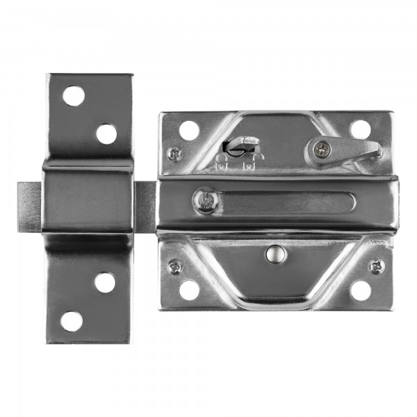 Cerrojo t/lince cromo 27x50mm.seg.