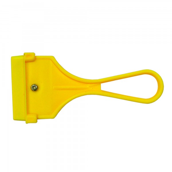 Rascador plastico cristal amarillo