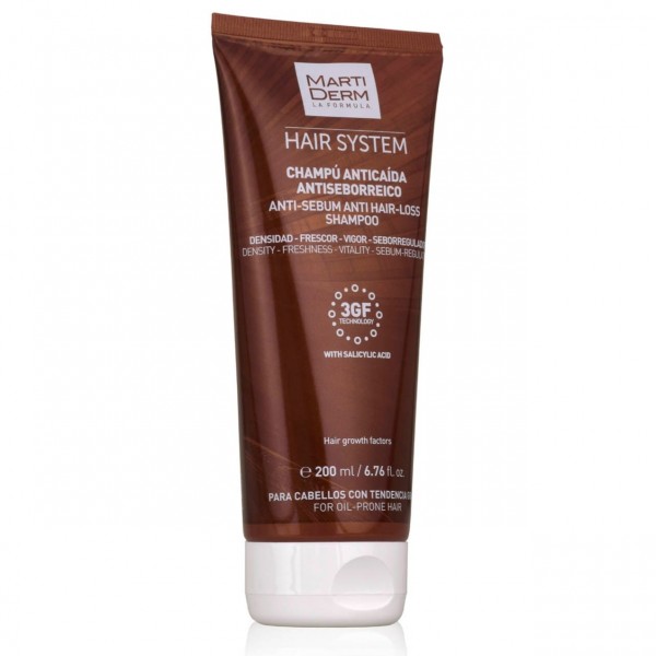 Martiderm Champú Anticaida Antiseborreico 200ml