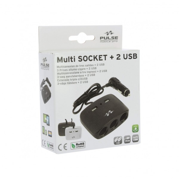 Multiconexion de tres salidas + 2 USB - ES - MLS511W