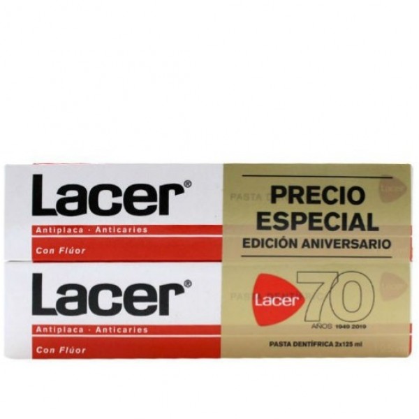 Lacer Pasta Dental 2x125 ml Promo