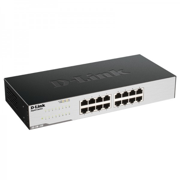 D-link go-sw-16g switch 16xgb metal