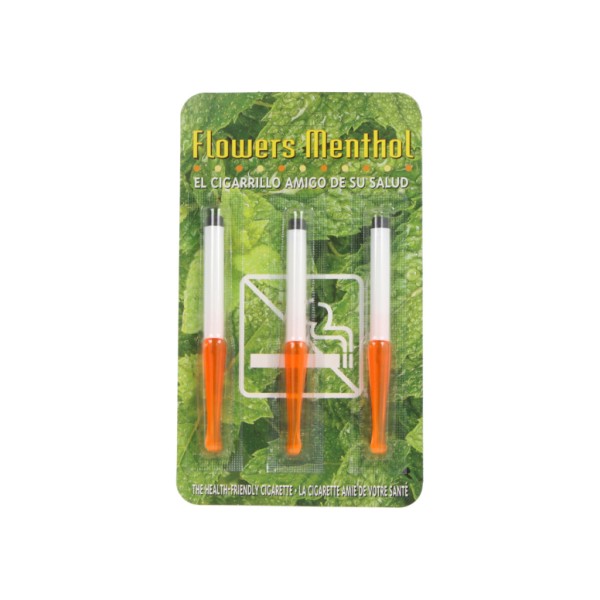 Cigarrillo Flowers Mentol 3 Unidades