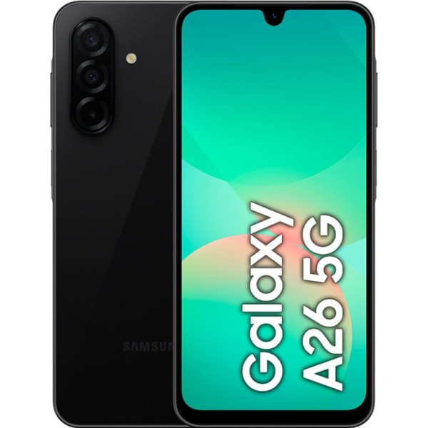 Samsung galaxy a26 5g black / 8 + 256gb / 6,7" super amoled fhd+