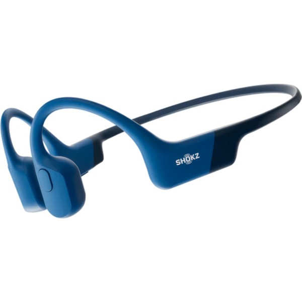 Shokz openrun blue eclipse / auriculares de conducción ósea inalámbricos / carga usb-c
