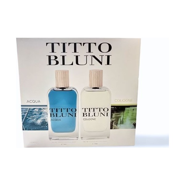 Titto Bluni set de acqua  + cologne eau de toilette natural spray