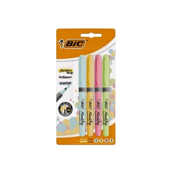 Bic marcador pastel
