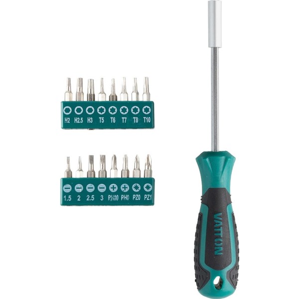 Destornillador portapuntas 17pcs.