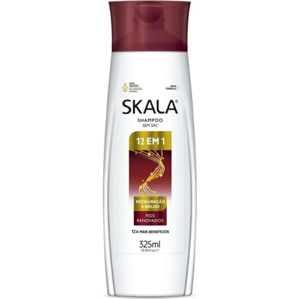 Skala 12-en-1 champu sin sal 325ml