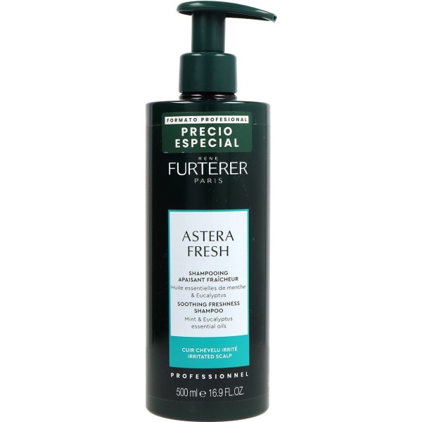 Rene Furterer Astera Fresh Champú Calmante Frescor Cuero Cabelludo Irritado 500 ml